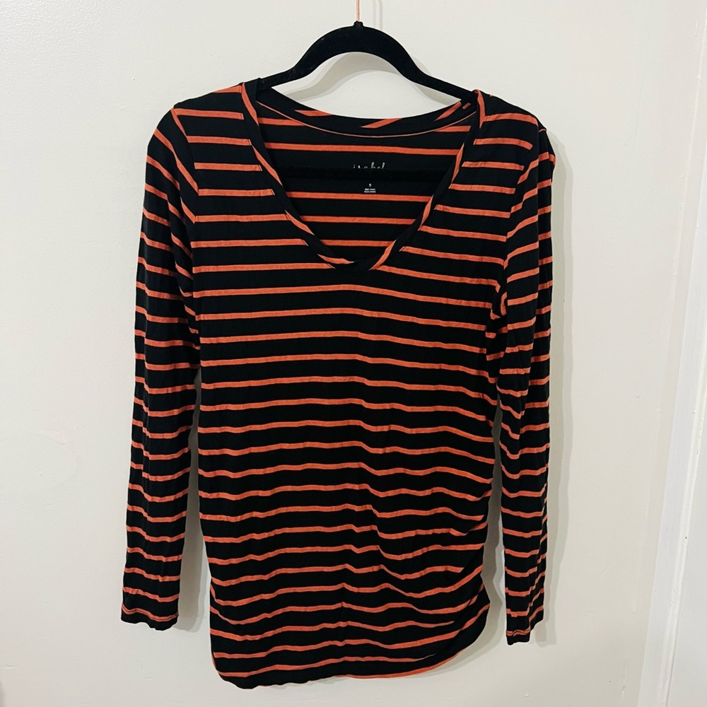 Maternity Striped Shirt Size Small